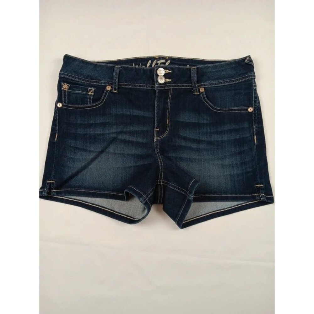 WallFlower Women's Denim Jean Shorts Size 13 Blue